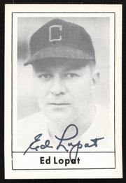 Ed Lopat Autographed 1978 Grand Slam Card #90 Chicago White Sox SKU #264482