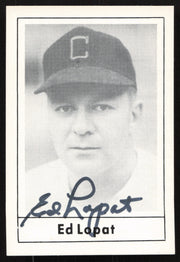 Ed Lopat Autographed 1978 Grand Slam Card #90 Chicago White Sox SKU #264483