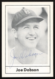 Joe Dobson Autographed 1978 Grand Slam Card #78 Boston Red Sox SKU #264495