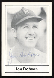 Joe Dobson Autographed 1978 Grand Slam Card #78 Boston Red Sox SKU #264496