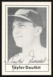 Taylor Douthit Autographed 1978 Grand Slam Card #59 St. Louis Cardinals SKU #264498