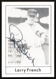 Larry French Autographed 1978 Grand Slam Card #30 Cincinnati Reds SKU #264527