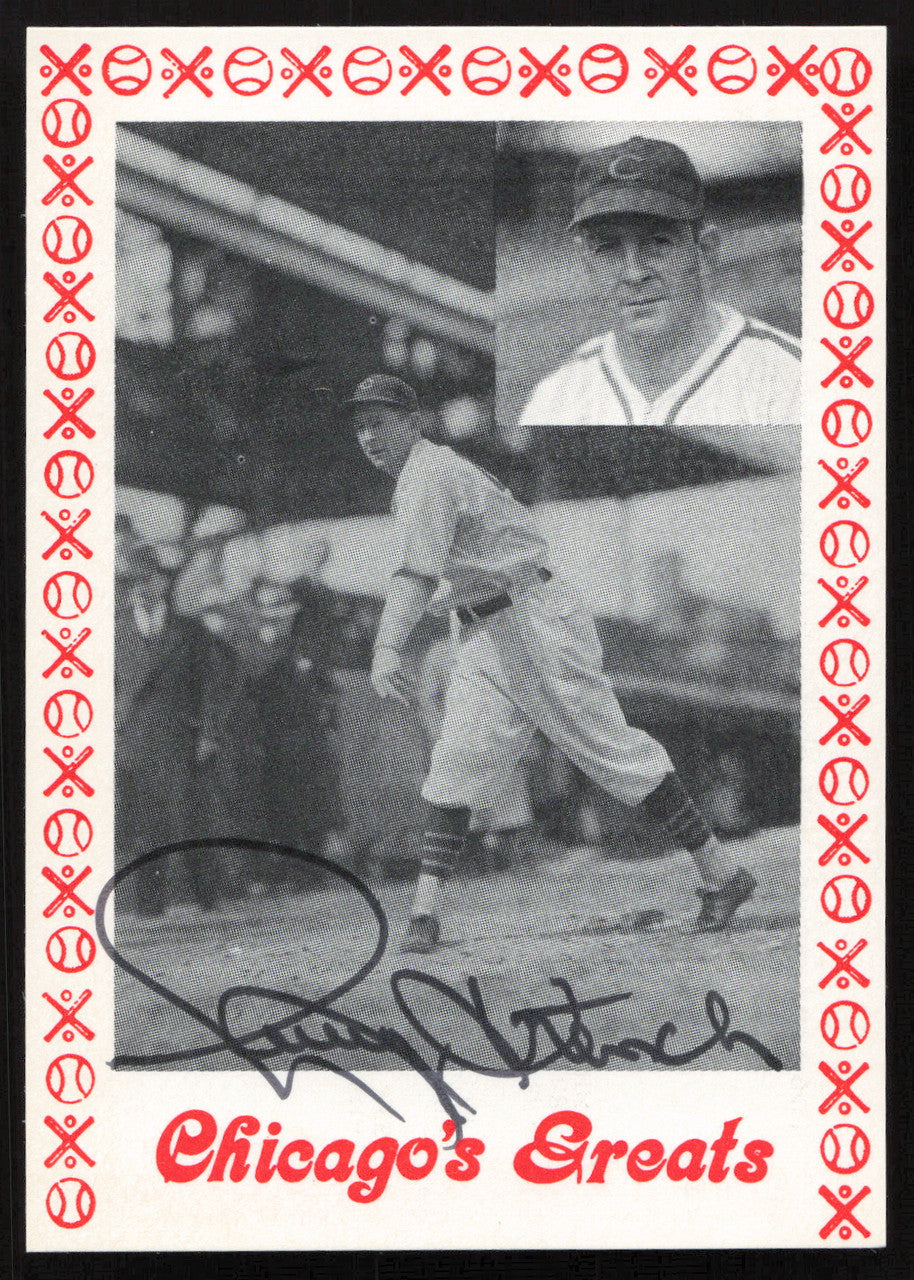 Larry French Autographed 1976 Chicago's Greats Card Chicago Cubs SKU #264537