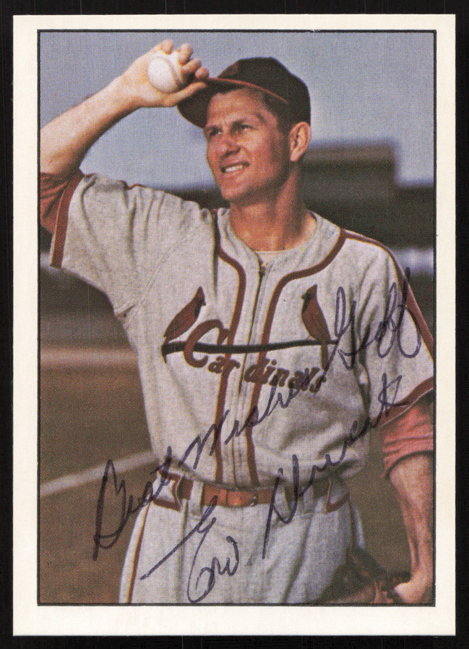 Erv Dusak Autographed 1979 TCMA Card #122 Brooklyn Dodgers SKU #264549