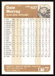 Dale Murray Autographed 1983 Fleer Card #437 Toronto Blue Jays SKU #264591