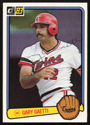 Gary Gaetti Autographed 1983 Donruss Rookie Card #53 Minnesota Twins SKU #264606