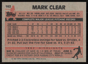 Mark Clear Autographed 1983 Topps Card #162 Boston Red Sox SKU #264656