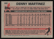 Dennis Denny Martinez Autographed 1983 Topps Card #553 Baltimore Orioles SKU #264677