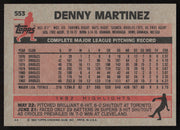 Dennis Denny Martinez Autographed 1983 Topps Card #553 Baltimore Orioles SKU #264678