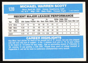 Mike Scott Autographed 1982 Donruss Card #128 New York Mets SKU #264696