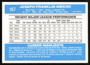 Joe Niekro Autographed 1982 Donruss Card #167 Houston Astros SKU #264704