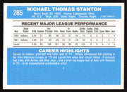 Mike Stanton Autographed 1982 Donruss Card #285 Cleveland Indians SKU #264714