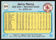 Jerry Remy Autographed 1982 Fleer Card #304 Boston Red Sox SKU #264759