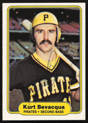Kurt Bevacqua Autographed 1982 Fleer Card #477 Pittsburgh Pirates SKU #264775