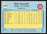 Bill Caudill Autographed 1982 Fleer Card #590 Chicago Cubs SKU #264784