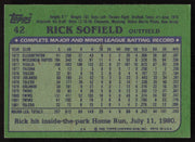 Rick Sofield Autographed 1982 Topps Card #42 Minnesota Twins SKU #264794