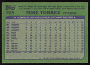 Mike Torrez Autographed 1982 Topps Card #225 Boston Red Sox SKU #264801