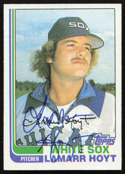 Lamar Hoyt Autographed 1982 Topps Card #428 Chicago White Sox SKU #264806