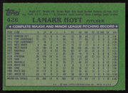 Lamar Hoyt Autographed 1982 Topps Card #428 Chicago White Sox SKU #264807