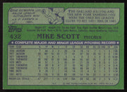Mike Scott Autographed 1982 Topps Card #432 New York Mets SKU #264810