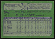 Mike Scott Autographed 1982 Topps Card #432 New York Mets SKU #264812