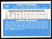 Terry Francona Autographed 1982 Donruss Rookie Card #627 Montreal Expos SKU #264885