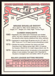 Bruce Bochy Autographed 1981 Donruss Card #20 Houston Astros SKU #264963