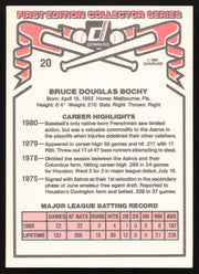 Bruce Bochy Autographed 1981 Donruss Card #20 Houston Astros SKU #264964