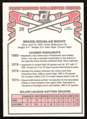 Bruce Bochy Autographed 1981 Donruss Card #20 Houston Astros SKU #264966
