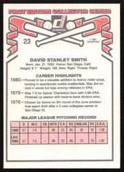 Dave Smith Autographed 1981 Donruss Card #23 Houston Astros SKU #264967