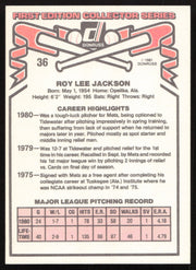 Roy Lee Jackson Autographed 1981 Donruss Card #36 New York Mets SKU #264970