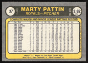 Marty Pattin Autographed 1981 Fleer Card #37 Kansas City Royals SKU #265050
