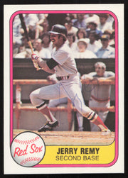 Jerry Remy Autographed 1981 Fleer Card #238 Boston Red Sox SKU #265082