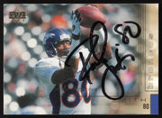 Rod Smith Autographed 2000 UD Gold Reserve Card #50 Denver Broncos SKU #265371