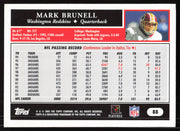 Mark Brunell Autographed 2005 Topps Card #88 Washington Redskins SKU #265384