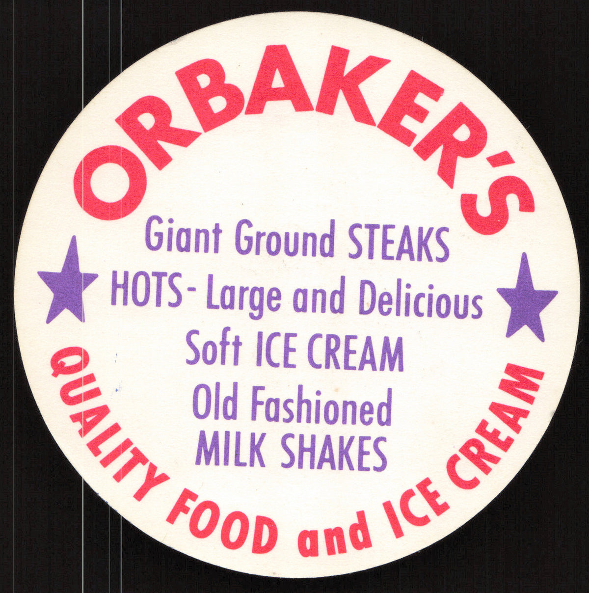 Mike Tyson Autographed 1976 MSA Orbaker's Ice Cream Card St. Louis Cardinals SKU #264320