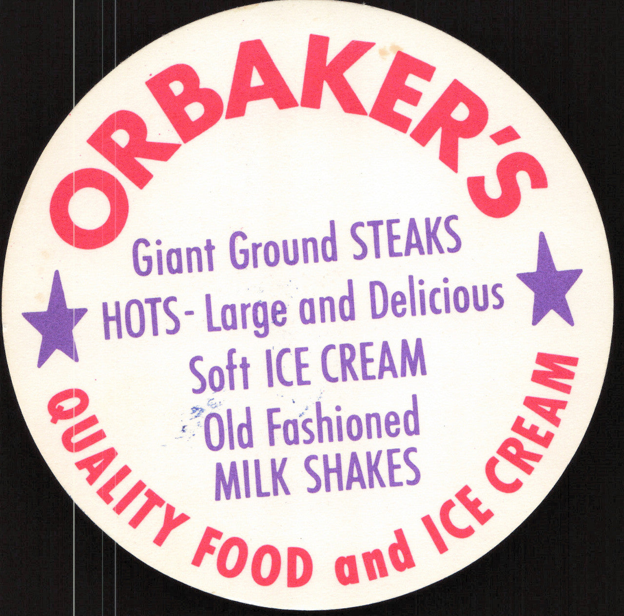 Doc Medich Autographed 1976 MSA Orbaker's Ice Cream Card Pittsburgh Pirates SKU #264329