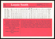 Lonnie Smith Autographed 1983 Donruss Action All Stars Card #34 St. Louis Cardinals SKU #264352
