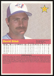 Dave Stieb Autographed 1984 Donruss Action All Stars Card #19 Toronto Blue Jays SKU #264360