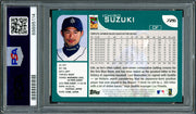 Ichiro Suzuki Autographed 2001 Topps Home Team Advantage Rookie Card #726 Seattle Mariners PSA 9 Auto Grade Gem Mint 10 "01 ROY/MVP" (Highest Graded) PSA/DNA #89895114