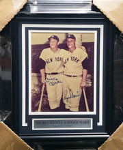 Mickey Mantle & Roger Maris Autographed Framed 8x10 Photo New York Yankees Beckett BAS #AC61173