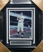 Mickey Mantle Autographed Framed 8x10 Photo New York Yankees Beckett BAS #AE85154