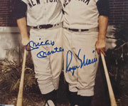 Mickey Mantle & Roger Maris Autographed Framed 8x10 Photo New York Yankees Auto Grade Mint 9 PSA/DNA & Beckett BAS #AE51004