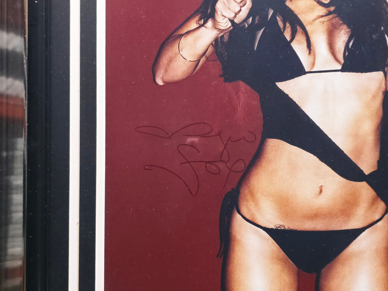 Megan Fox Autographed Framed 16x20 Photo PSA/DNA #7A61883