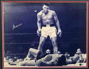 Muhammad Ali Autographed Framed 16x20 Photo Beckett BAS #AE49030