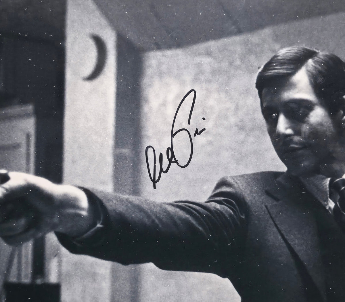Al Pacino Autographed Framed 16x20 Photo Scarface Beckett BAS QR #BN16668