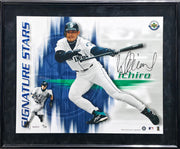 Ichiro Suzuki Autographed Framed Signature Stars Photo Seattle Mariners #33/100 UDA Holo #BAJ28118
