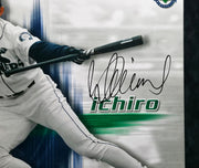 Ichiro Suzuki Autographed Framed Signature Stars Photo Seattle Mariners #33/100 UDA Holo #BAJ28118