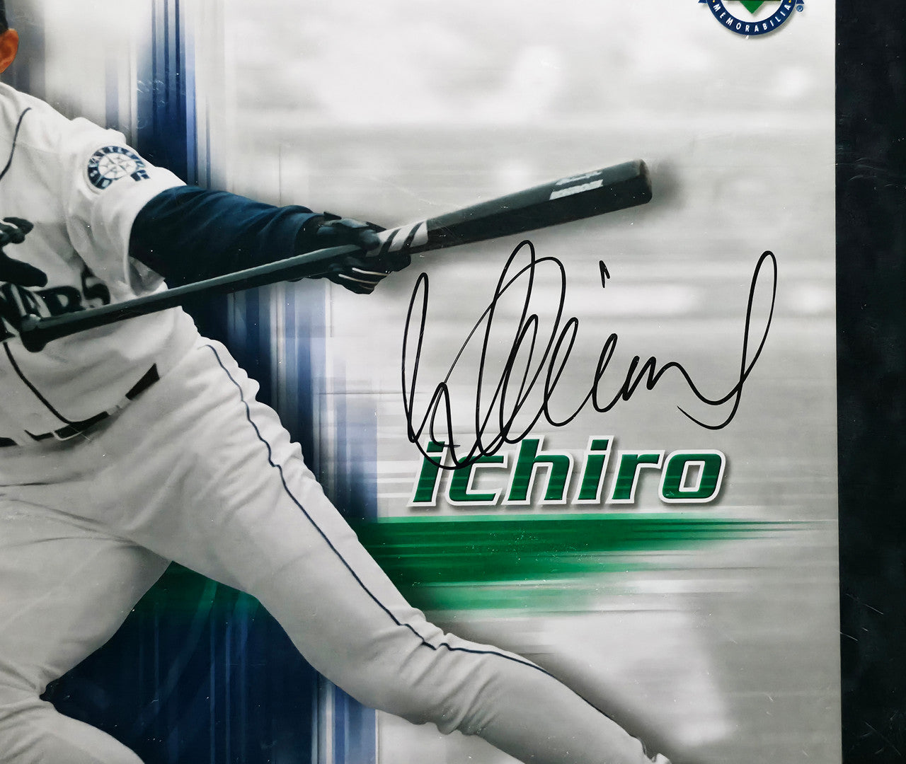 Ichiro Suzuki Autographed Framed Signature Stars Photo Seattle Mariners #33/100 UDA Holo #BAJ28118