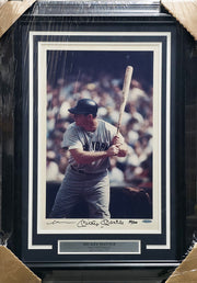 Mickey Mantle Autographed Framed 12x20 Neil Leifer Photo New York Yankees #371/500 UDA Holo #AAE15989